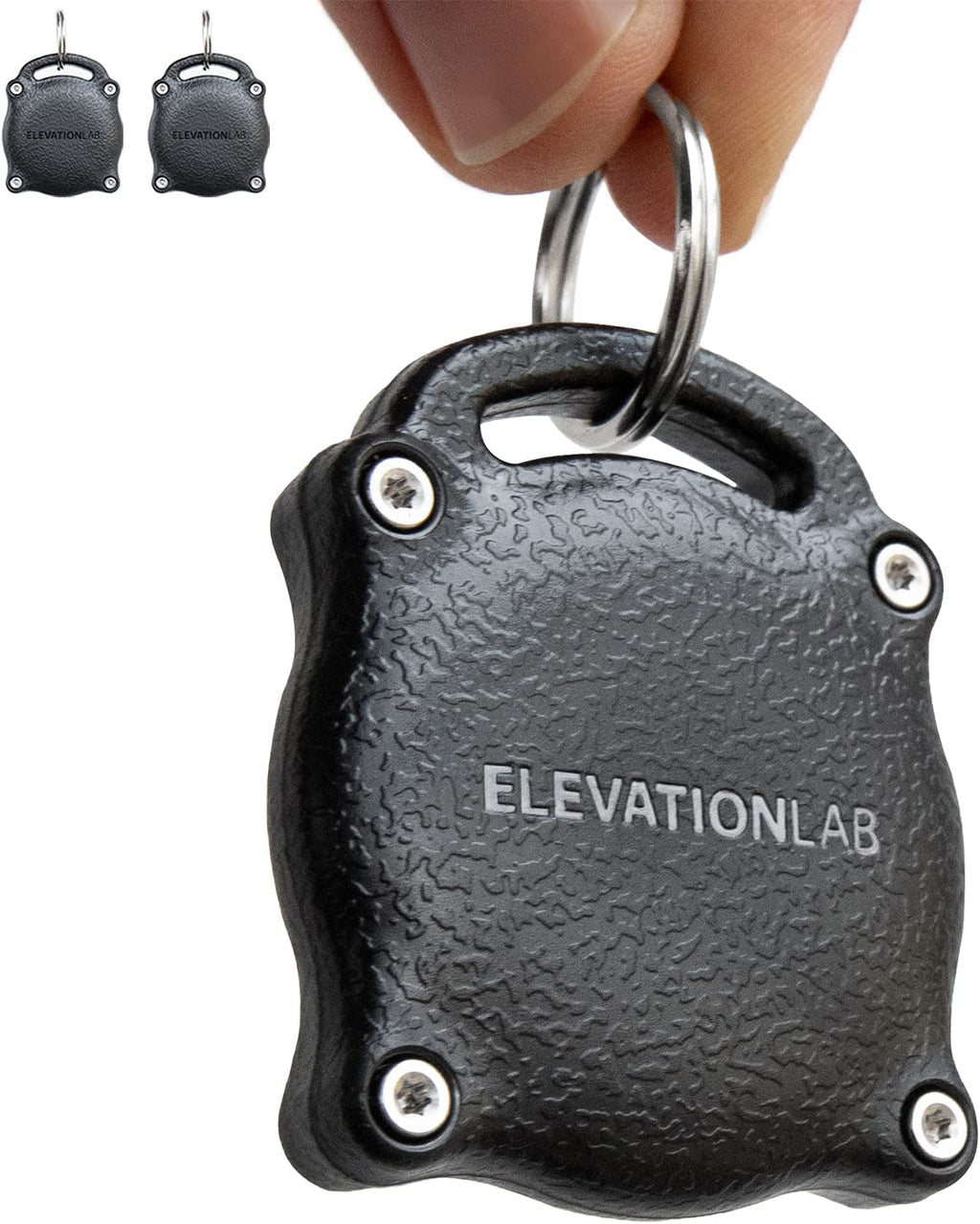 Airtag Keychain Case - Waterproof (2 Pack) | Indestructible, Discreet, Secure, Premium Constuction
