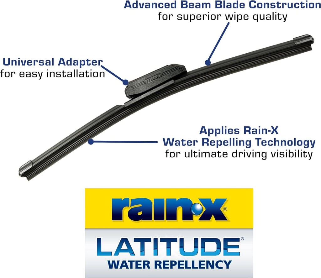 810163 Repellency Water Repellent Wiper Blades, 26" & 16" Windshield Wipers, All Weather Streak-Free for Enhanced Visibility W/ Water Repellency Formula