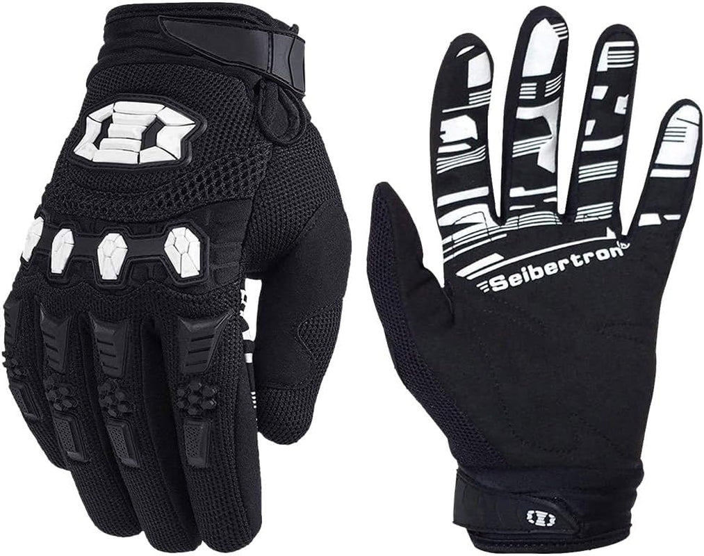 Unisex BMX MX ATV MTB Racing Mountain Bike Bicycle Cycling Off-Road/Dirt Bike Gloves Road Racing Motorcycle Motocross Sports Gloves Touch Recognition Full Finger Glove